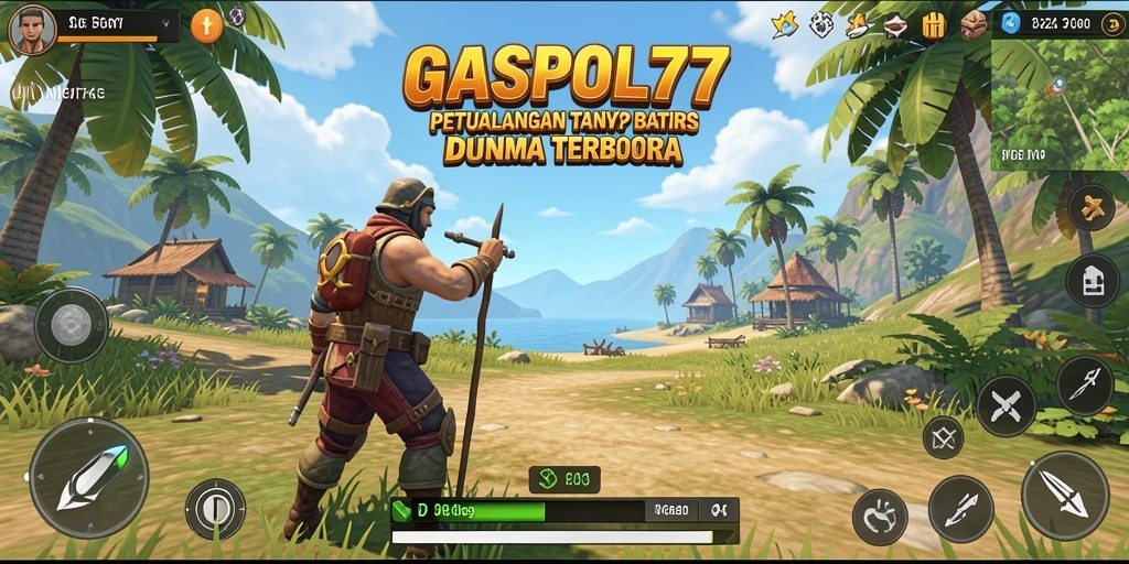 Tampilan gameplay GASPOL77 yang menampilkan dunia terbuka yang luas dan imersif.