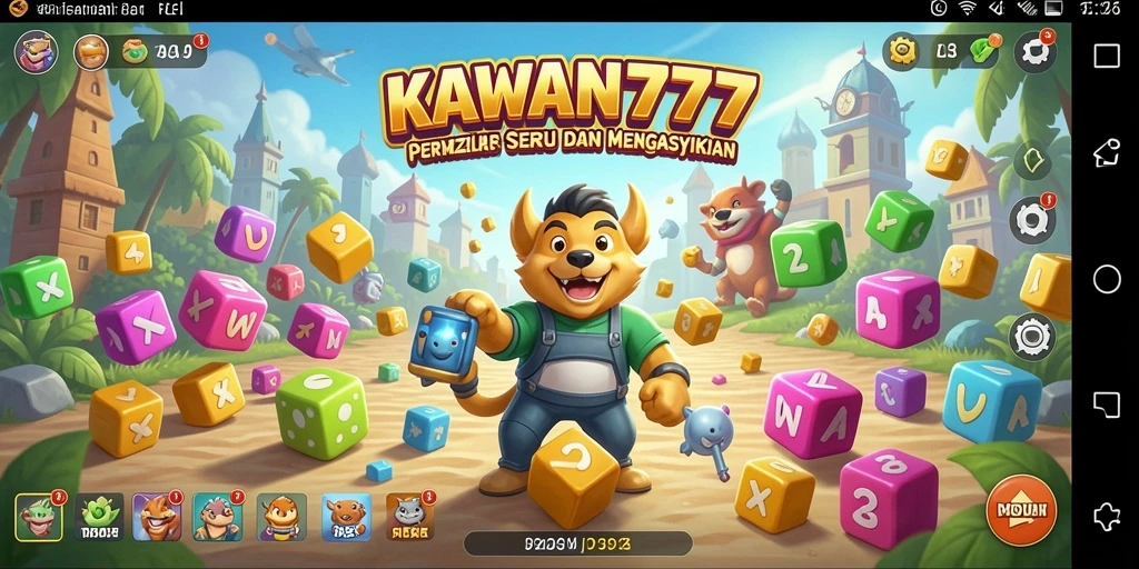 Tampilan gameplay KAWAN777 yang seru dan penuh tantangan.