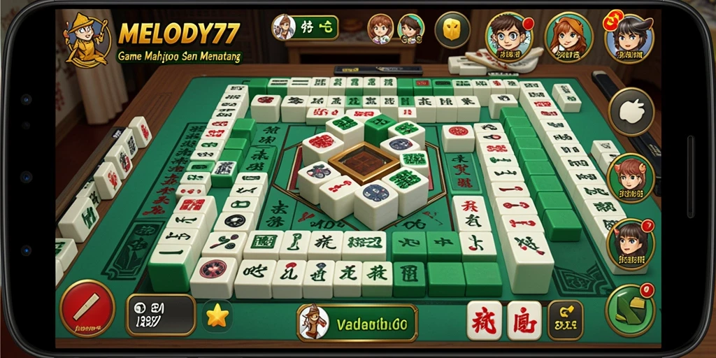 Tangkapan layar gameplay MELODY77 yang menarik dan penuh warna.