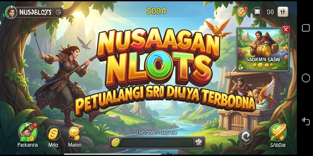 Screenshot utama NUSASLOTS menampilkan gameplay mendebarkan di dunia terbuka.