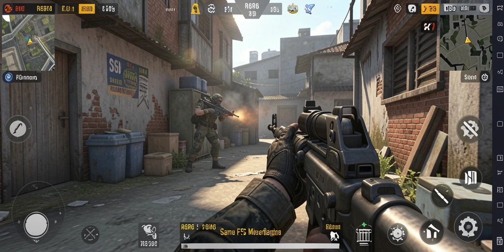 Tampilan menegangkan dalam gameplay <strong>R6R6</strong> yang penuh aksi.