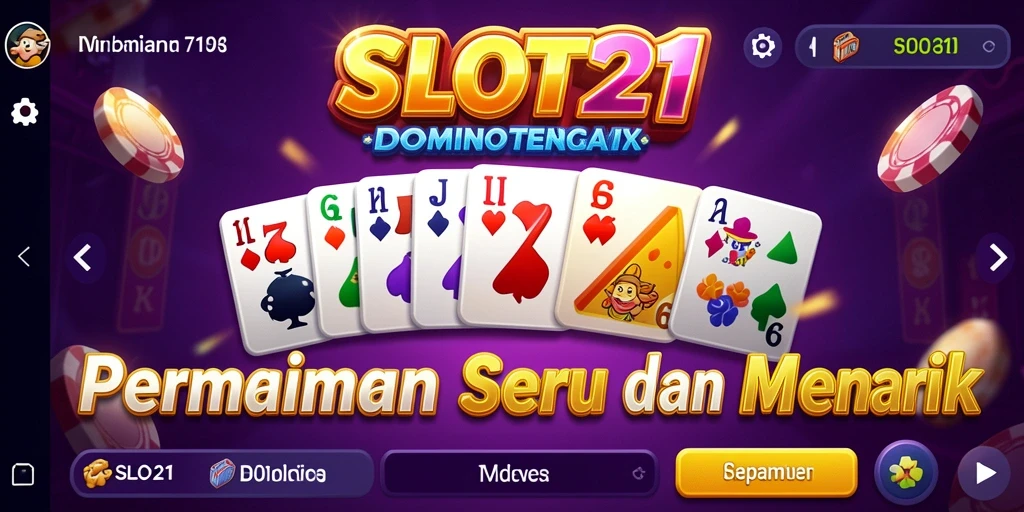 Gameplay SLOT21 yang menarik dan penuh strategi dalam permainan Domino.