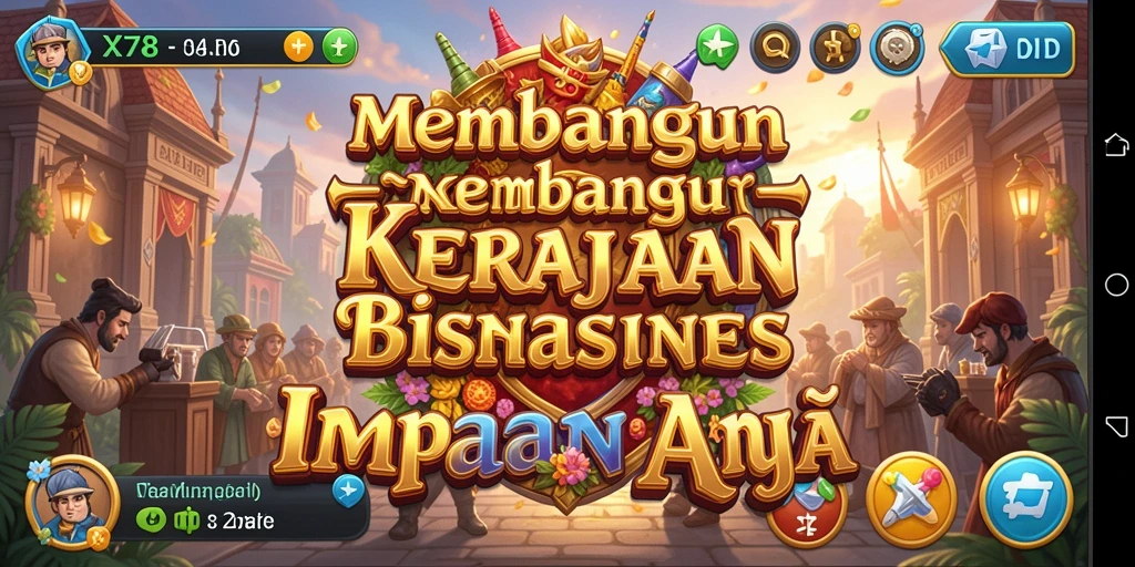 Tampilan gameplay X78 yang menarik dan penuh strategi Tycoon.